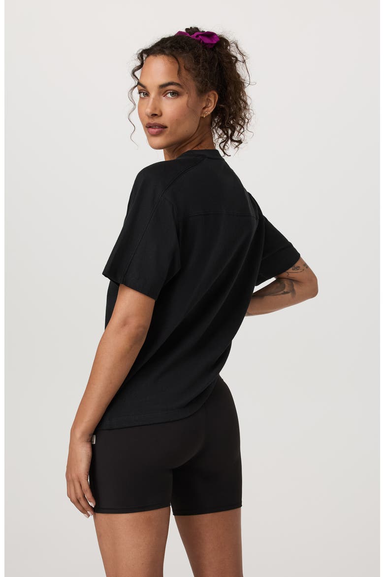 Heavyweight Organic Cotton T-Shirt, Alternate, color, BLACK