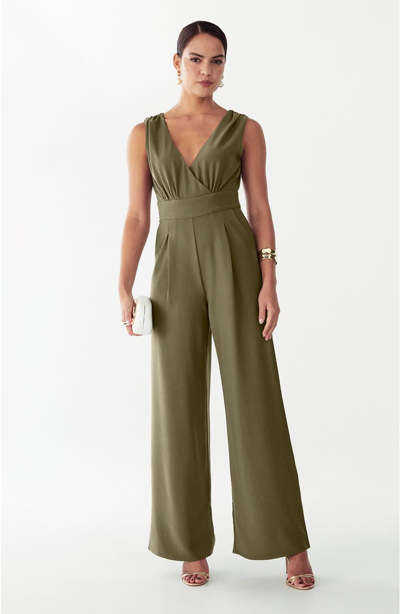 BWLDR Parker Jumpsuit, Alternate, color, Olive
