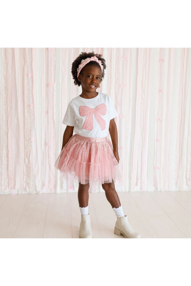 Rose Confetti Tutu Skirt (toddler, Little Kid & Big Kid), Alternate, color, Pink
