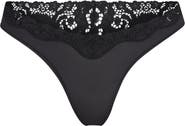 SKIMS Fits Everybody Lace Dipped Thong