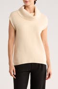 ELIE ELIE TAHARI Sleeveless Turtleneck Sweater