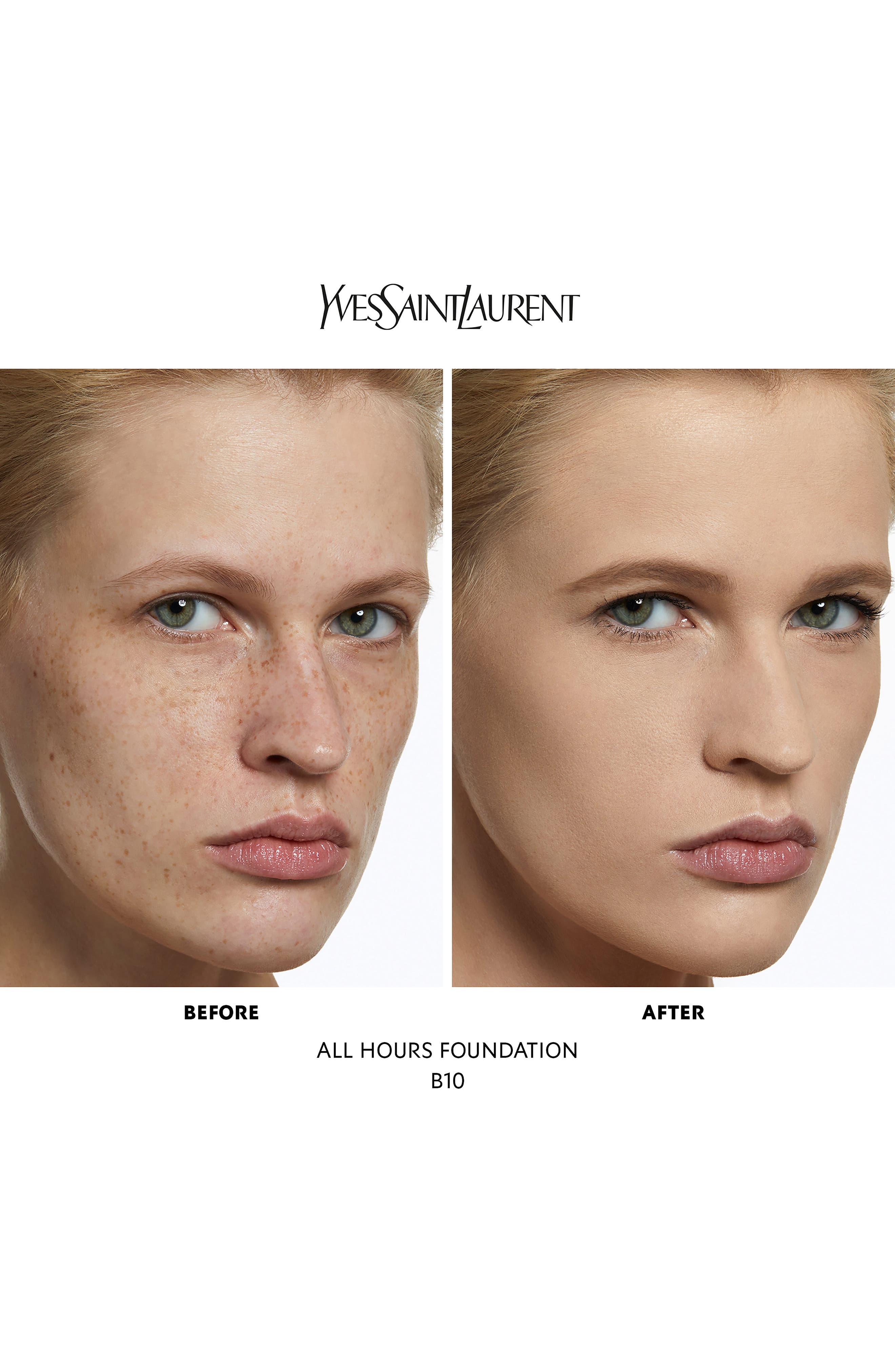 Yves Saint Laurent All Hours Full Coverage Matte Foundation Broad