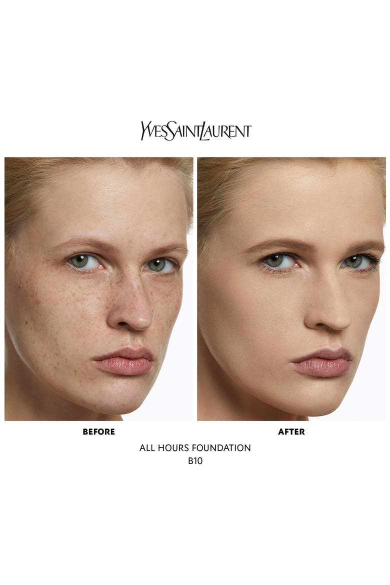 All Hours Full Coverage Matte Foundation Broad Spectrum SPF 20, Alternate, color, B10 PORCELAIN