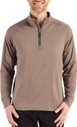 Cutter & Buck Adapt Knit Quarter Zip Pullover