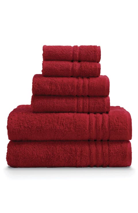 Ella Jayne Face-Hand-Body 6-Piece Towel Set