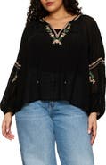 Sanctuary Raye Embroidered Top