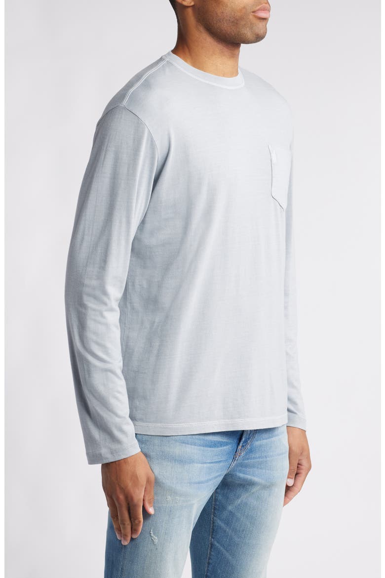 Brennan 2.0 Long Sleeve Pocket T-Shirt, Alternate, color, STEEL