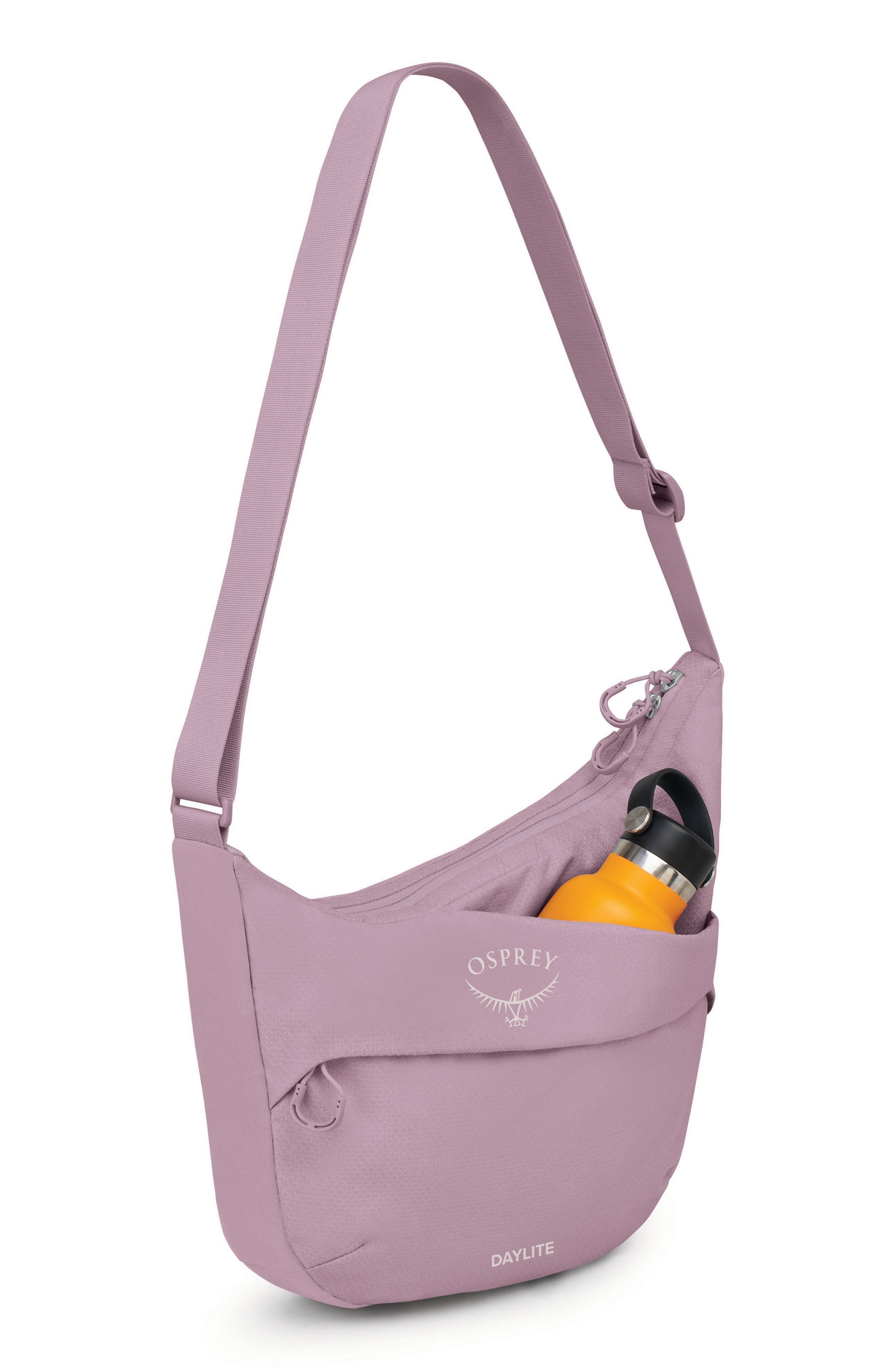 Daylite Water Repellent Crossbody Pouch, Alternate, color, IRIS PINK
