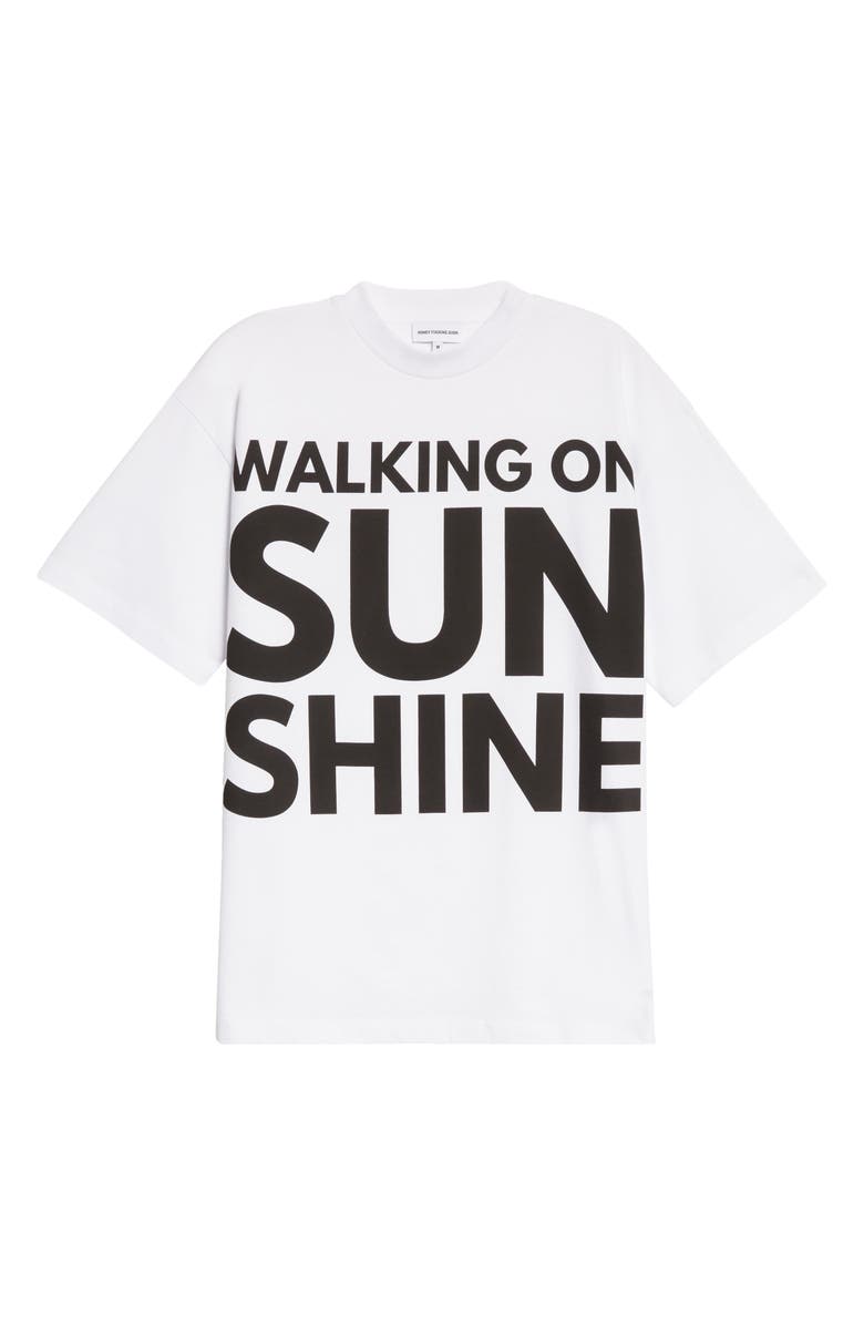 HFD Unisex Walking on Sunshine Graphic Tee, Alternate, color,