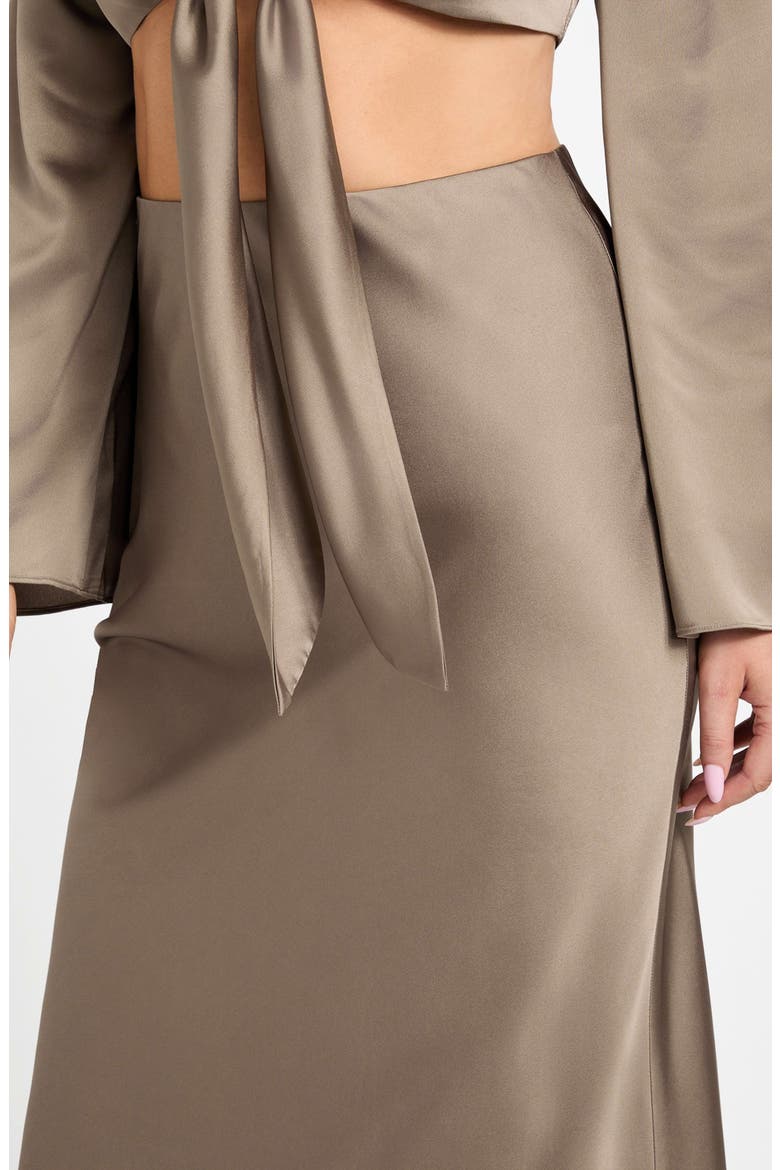 Monica Maxi Skirt, Alternate, color, BUFF TAUPE