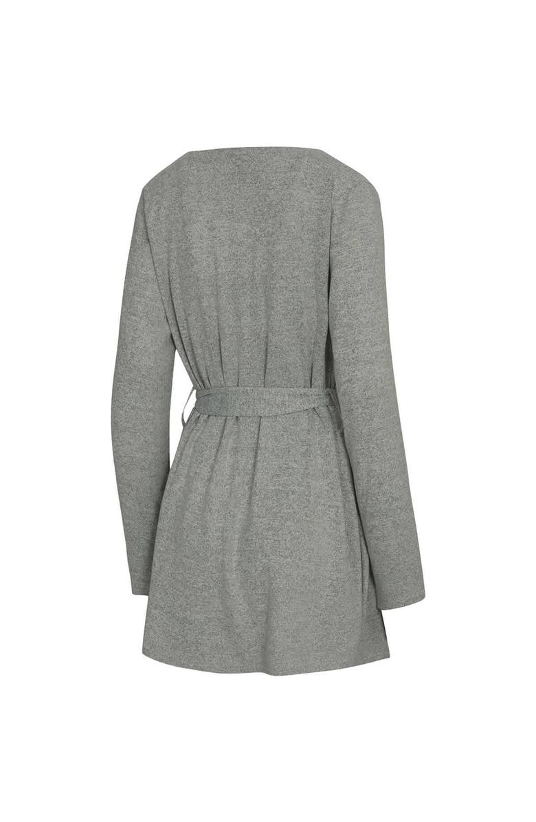 CONCEPTS SPORT Women's Concepts Sport Gray Alabama Crimson Tide Rigor Three-Piece Tank, Short & Robe Set, Alternate, color,