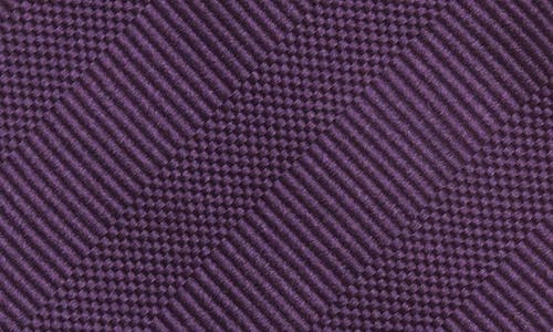 Tom Ford Alternate Silk Tie In Purple