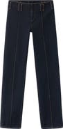 MANGO Low Rise Straight Leg Jeans