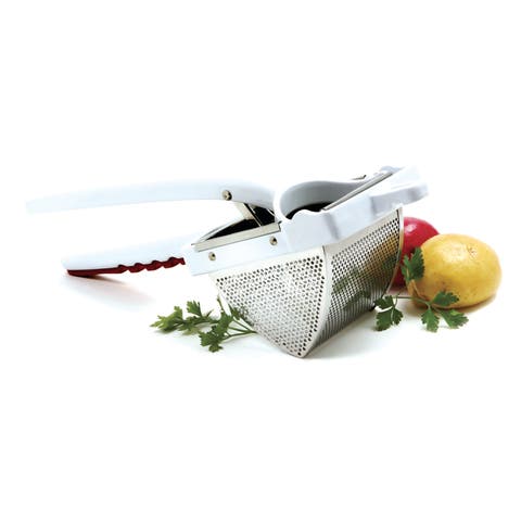 Deluxe Jumbo Potato Ricer, Stainless Steel, Extra-Large Capacity