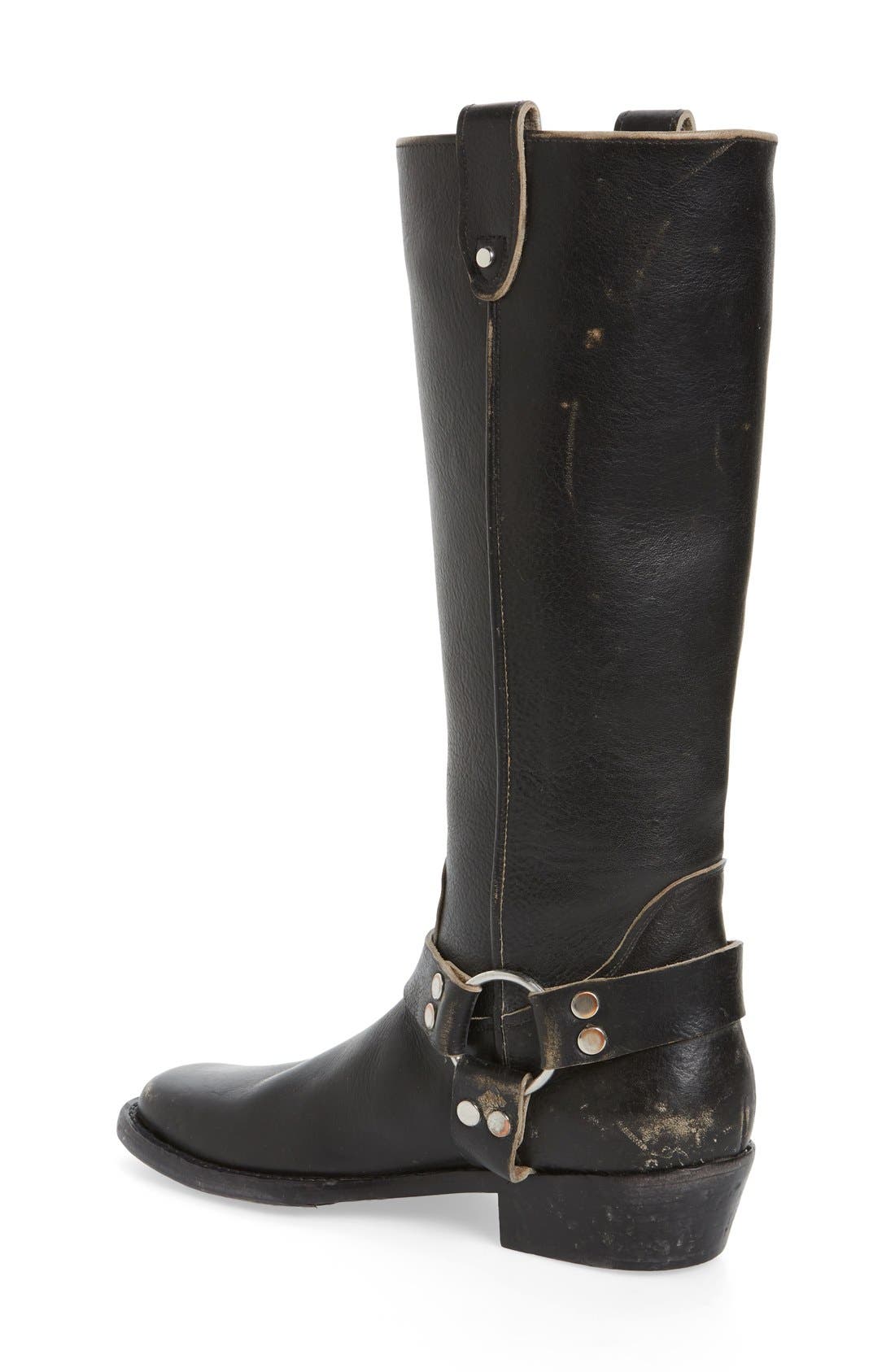 Balenciaga Knee High Riding Boot, Alternate, color, 
