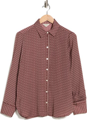 Ruched Elbow Sleeve Waffle Knit Top