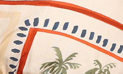 Petal And Pup Petal & Pup Lakely Seaside Print Shirred Tank In Neutral