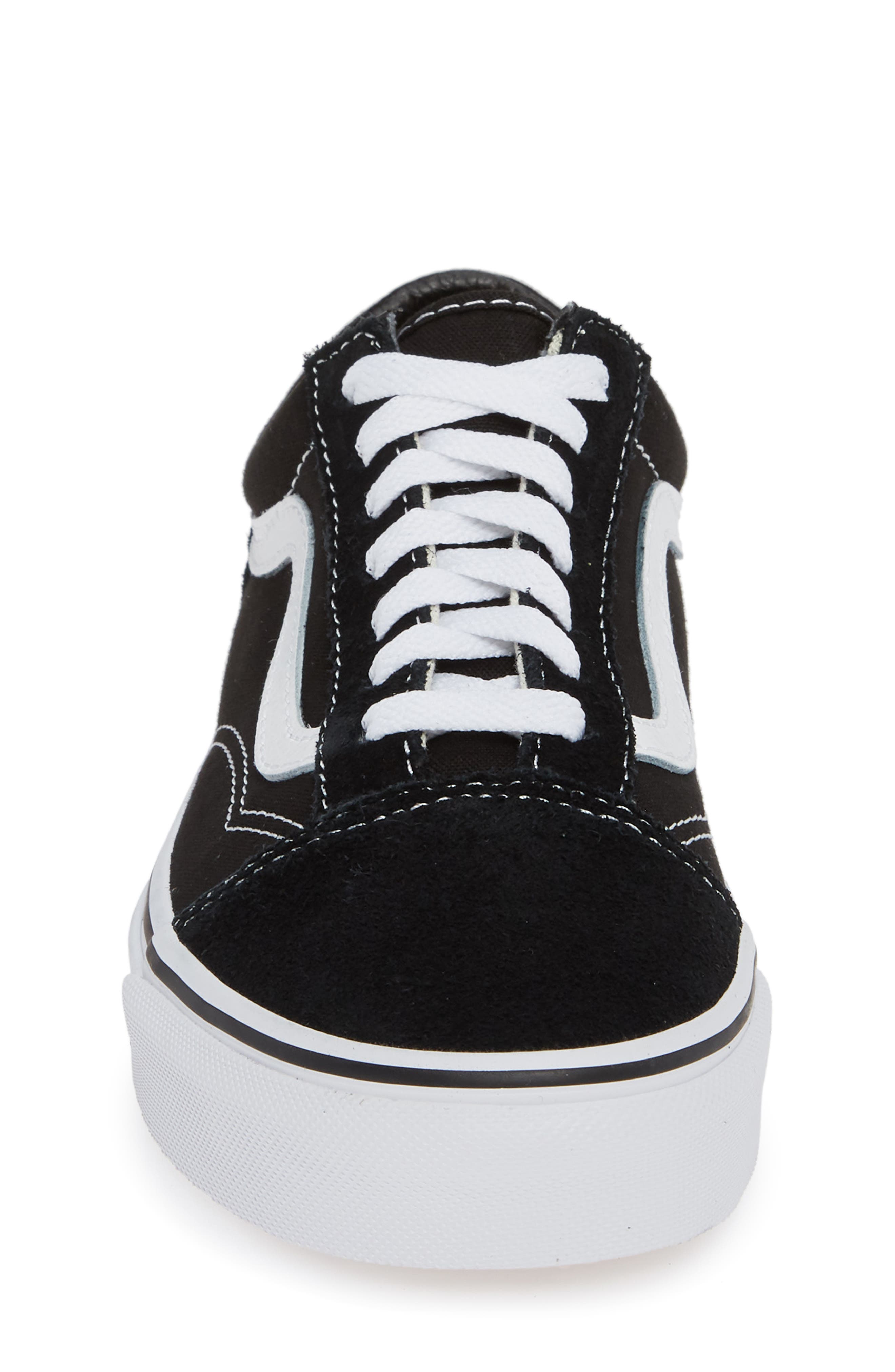 Vans Old Skool Sneaker, Alternate, color, Black/ White