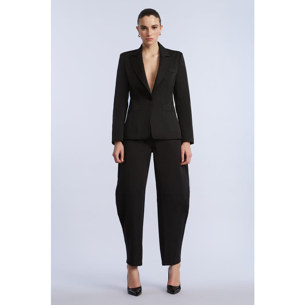 Bcbg Taffeta Twill Blazer In Black
