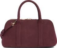 URBAN EXPRESSIONS HANDBAGS Barrel Faux Suede Shoulder Bag