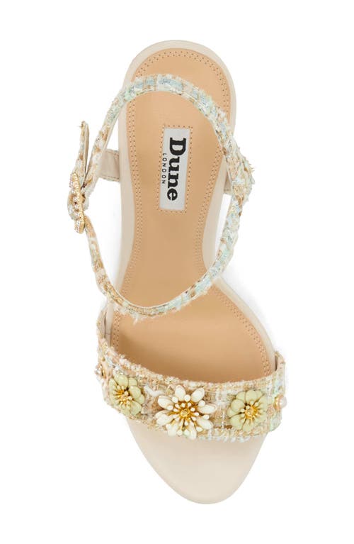 Dune London Mention Ankle Strap Sandal