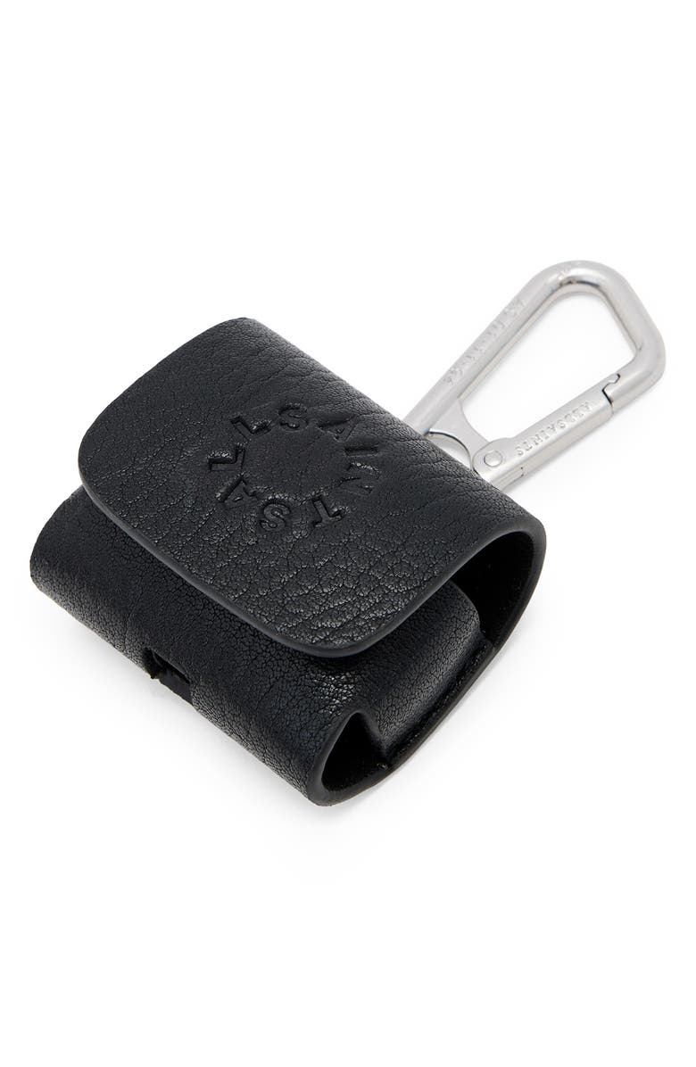 AllSaints Haven AirPod Case, Alternate, color, Black