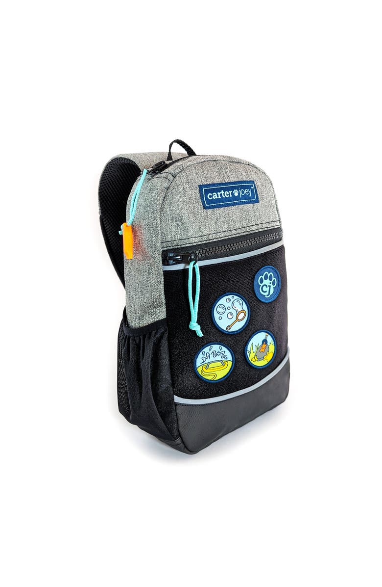 carter joey Backyard Fun Patches 3 Colorful Embroidered Hook And Loop Patches, Alternate, color, Multicolored