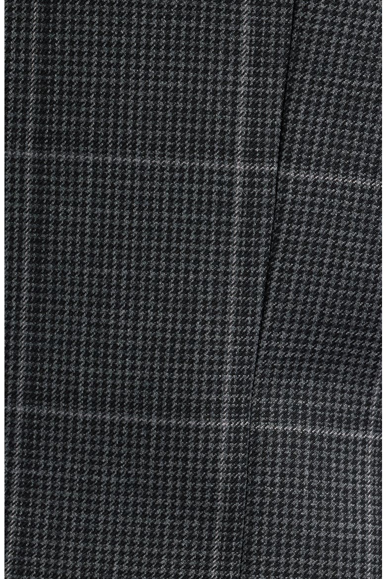 Charcoal Windowpane Check Wool Blend Suit, Alternate, color, CHARCOAL