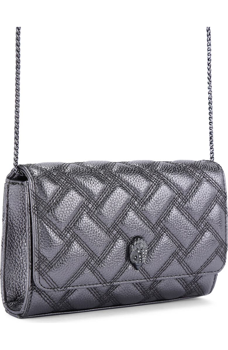 Kurt Geiger London Extra Mini Kensington Drench Quilted Leather Crossbody Bag, Alternate, color,