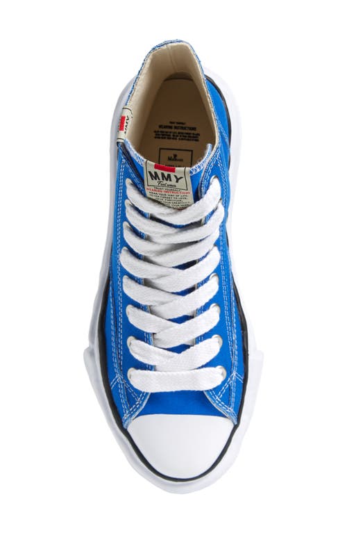 Miharayasuhiro Maison Mihara Yasuhiro Peterson High Top Sneaker In Cl Blue