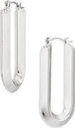 Vince Camuto Elongated Hoop Earrings