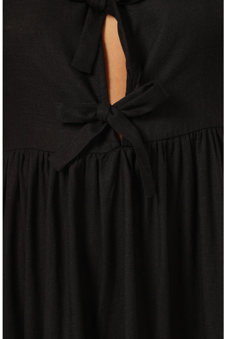 Harlyn Minidress, Alternate, color, BLACK