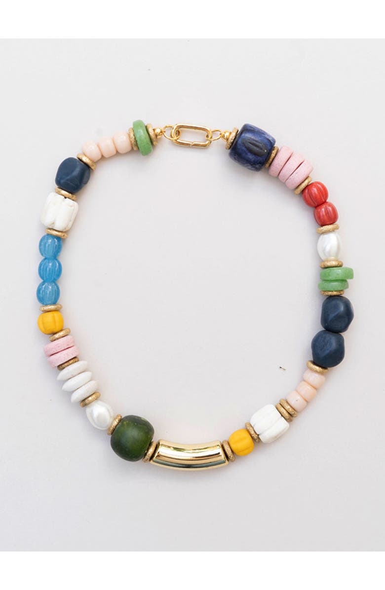 By Lilla Vintage Necklace, Main, color, Multi