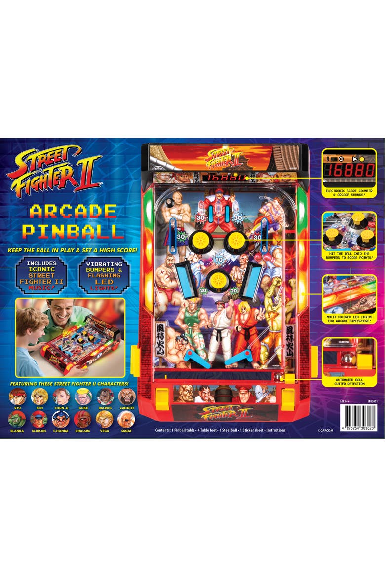 Arcade Pinball Premium Series Tabletop Game, Alternate, color, Multicolored
