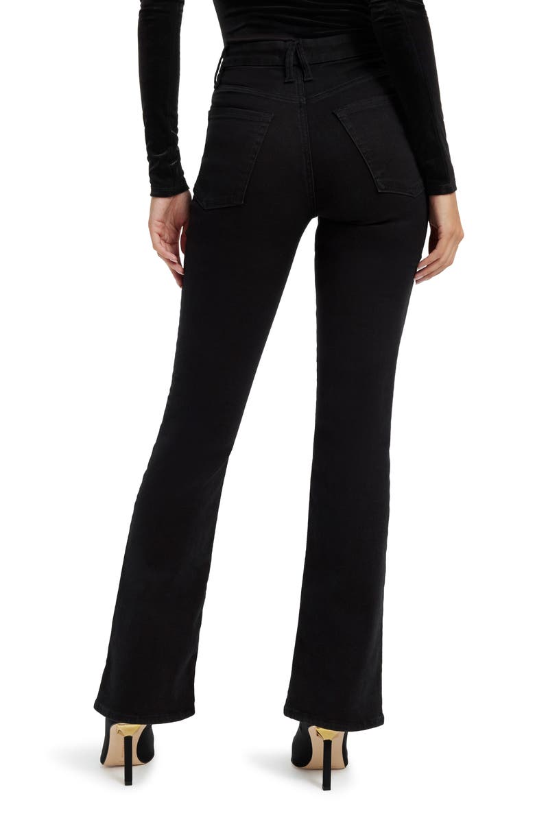 Good American Classic Bootcut Jeans, Alternate, color,