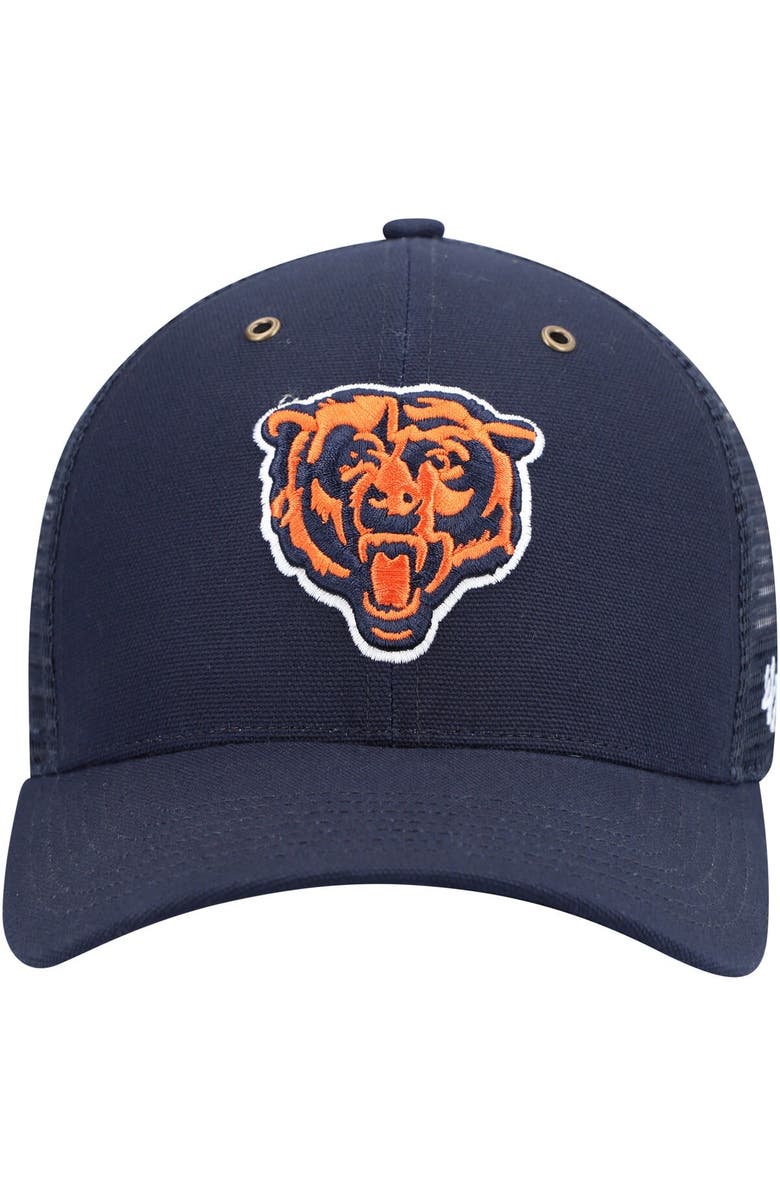 CARHARTT X 47 Men's Carhartt x '47 Navy Chicago Bears MVP Trucker Snapback Hat, Alternate, color, 