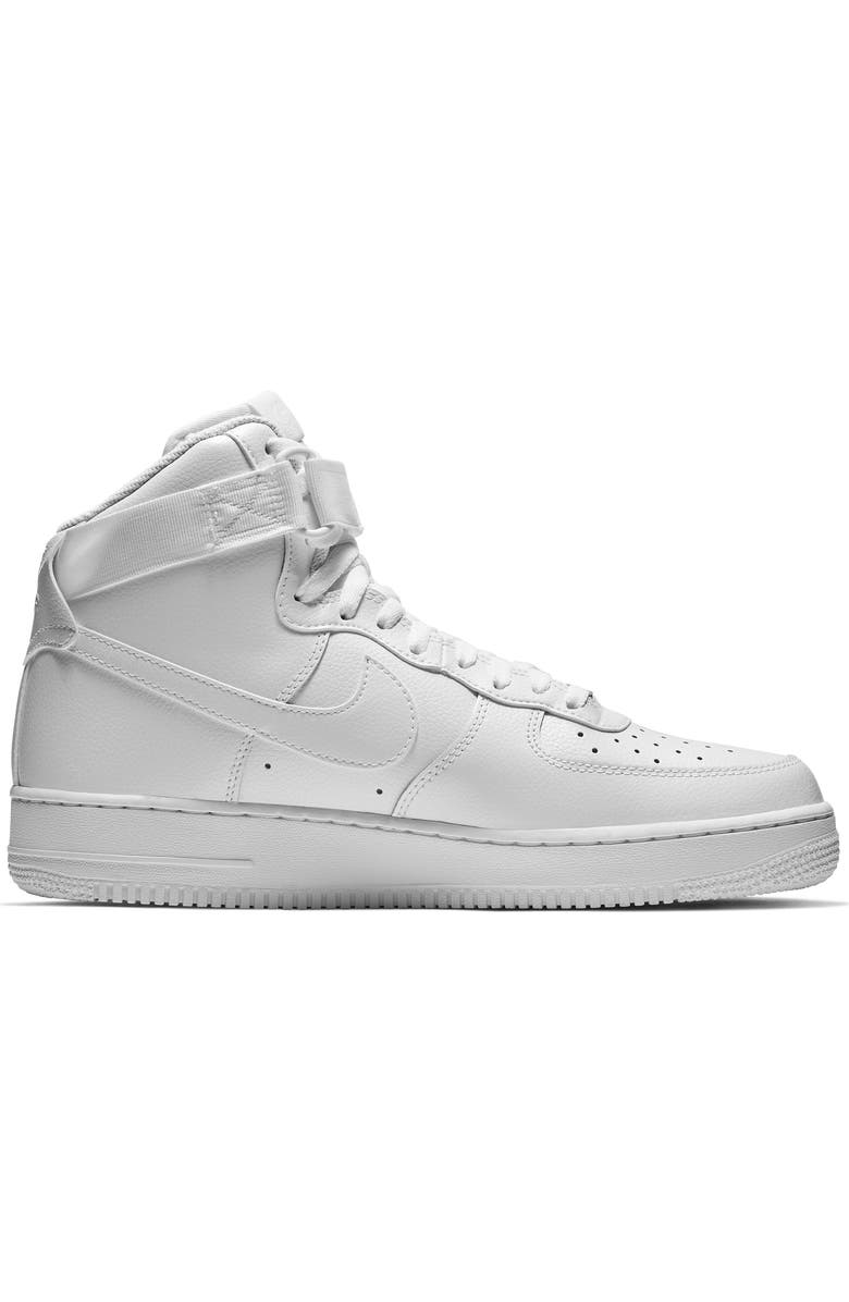 Nike Air Force 1 High '07 Sneaker, Alternate, color, White/ White