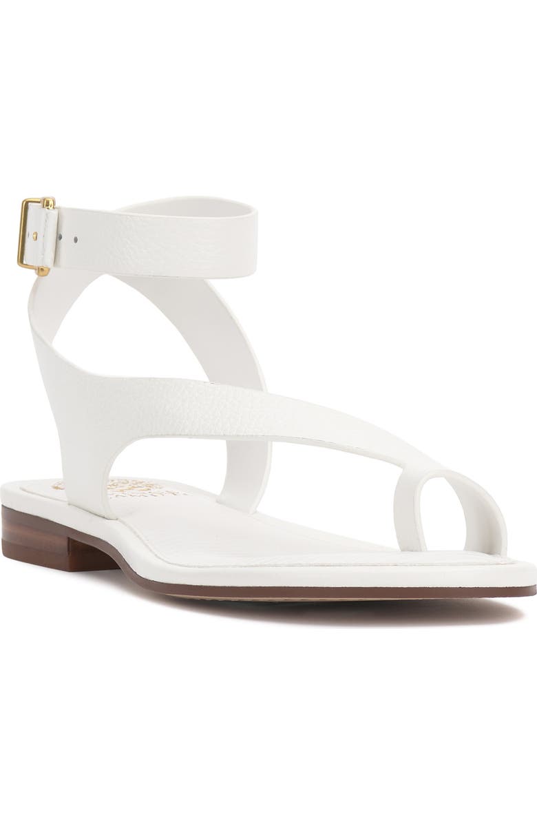 Vince Camuto Liba Ankle Strap Sandal, Main, color, Bianco