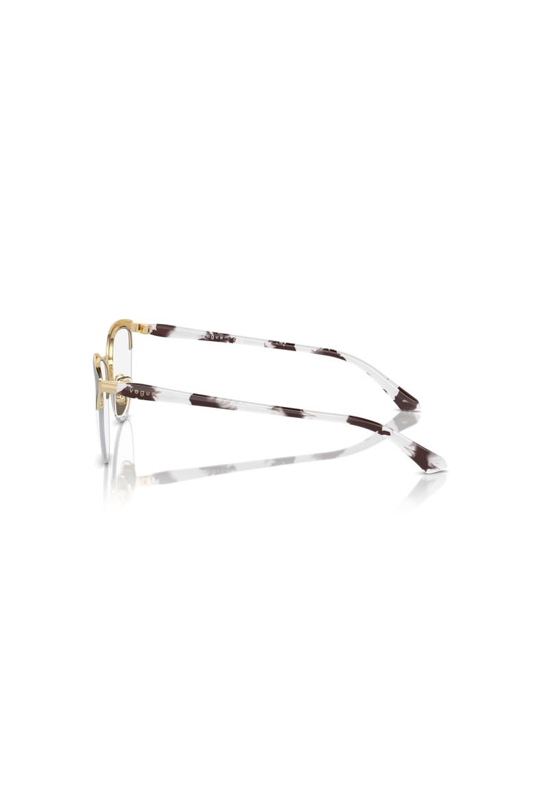 53mm Oval optical glasses, Alternate, color, Black