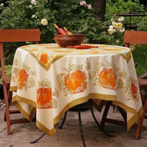 Pumpkin Tablecloth