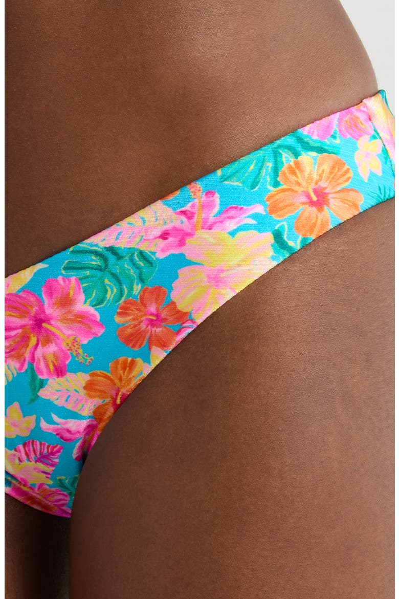 V-Cut Bikini Bottoms, Alternate, color, PARADISE POP