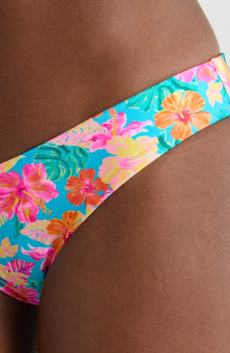 Kulani Kinis V-Cut Bikini Bottoms, Alternate, color, Paradise Pop