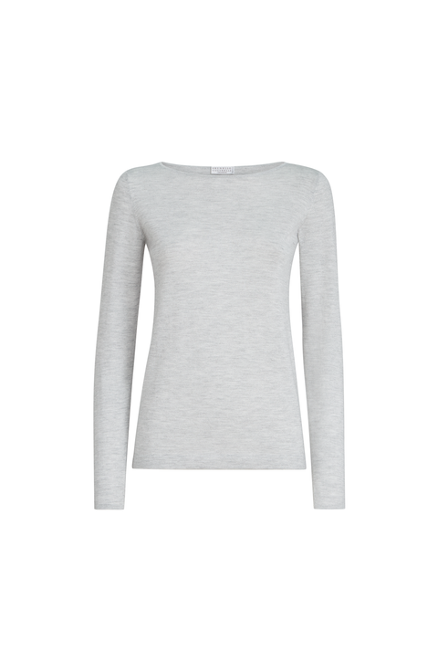 Cashmere and silk Sparkling sweater