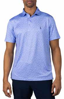 TailorByrd Floral Performance Polo