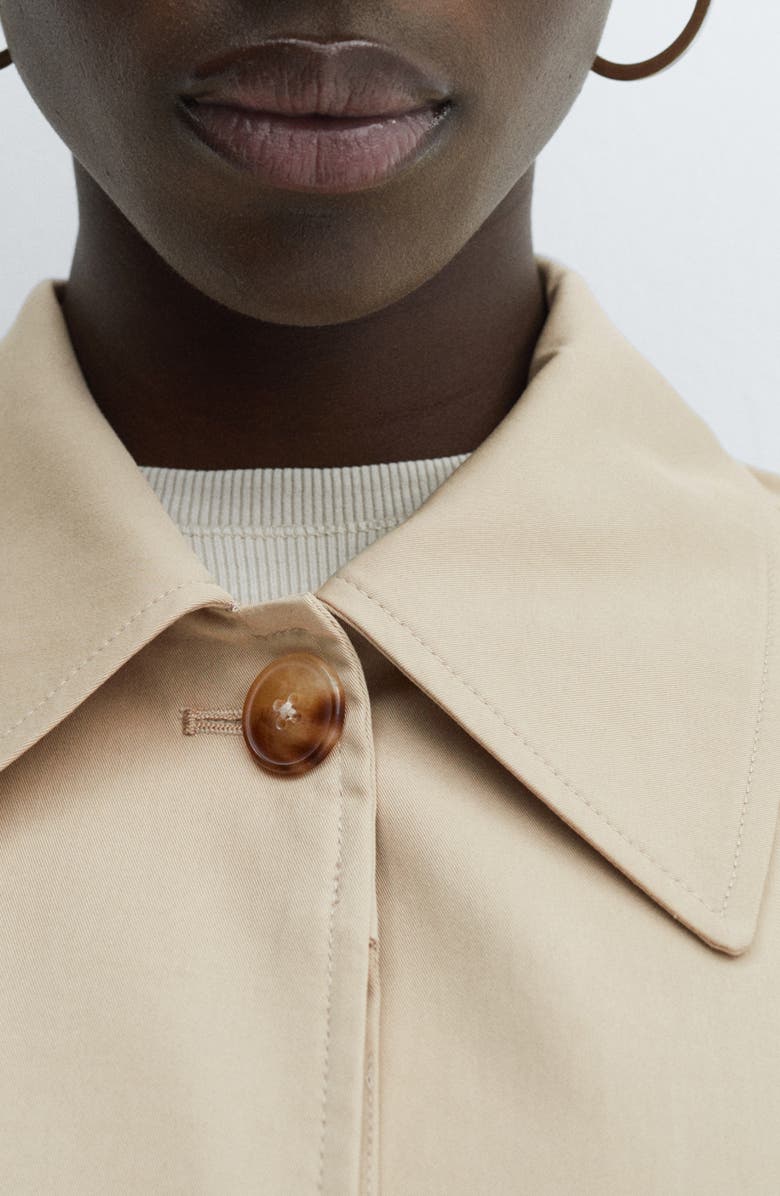 MANGO Collared Relaxed Bomber Jacket, Alternate, color,