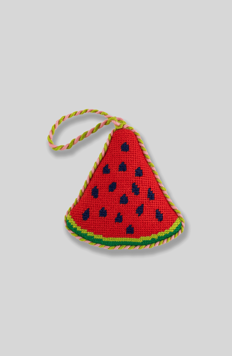 Furbish Watermelon - Bag Charm, Main, color, Red