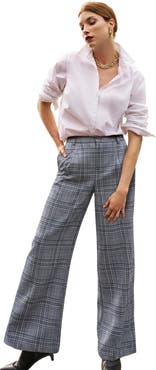 Jessica London Bi-Stretch Wide Leg Pant
