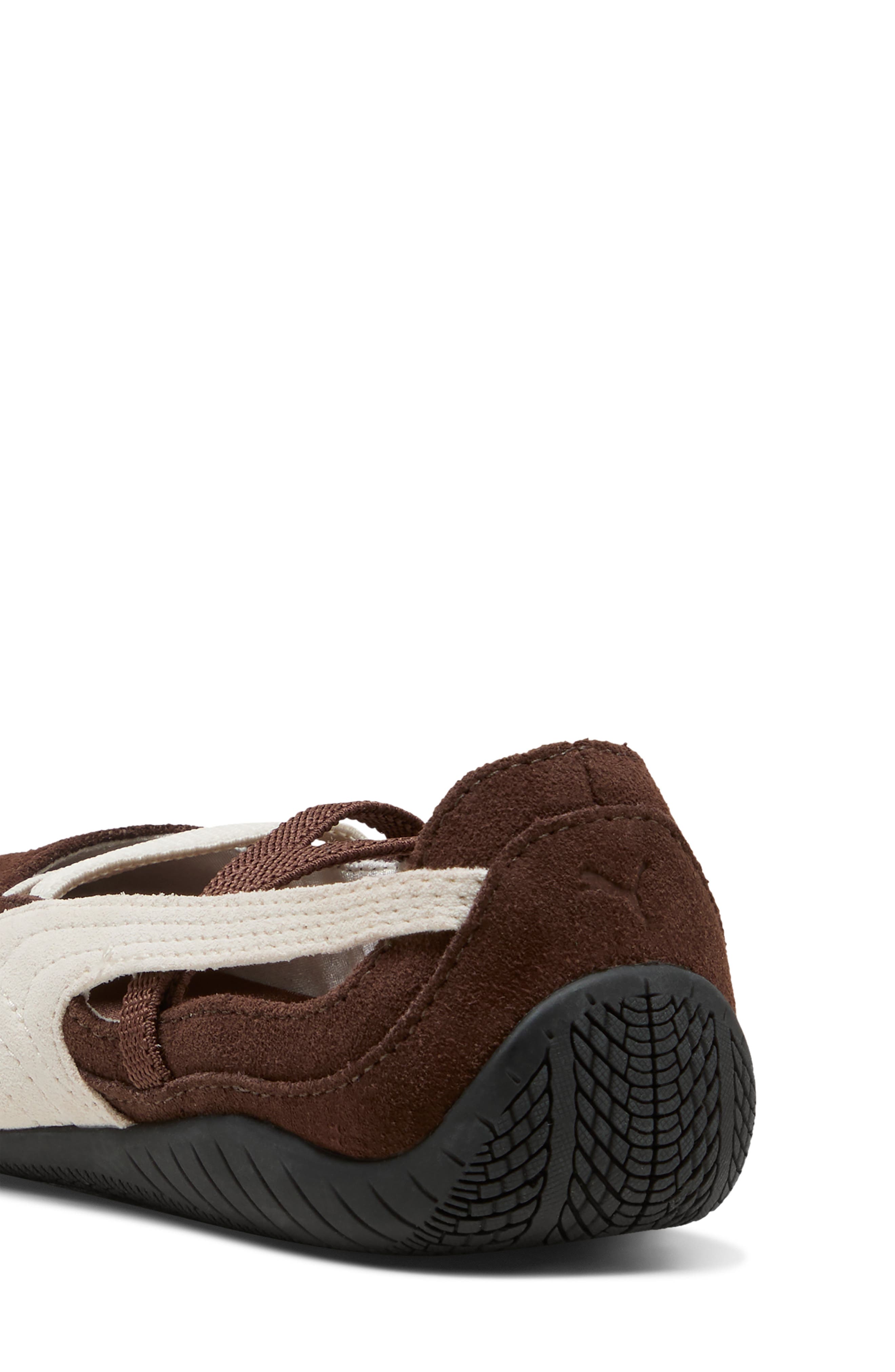 PUMA Kids' Speedcat Ballet Sneaker, Alternate, color, Chestnut Brown/ Warm White