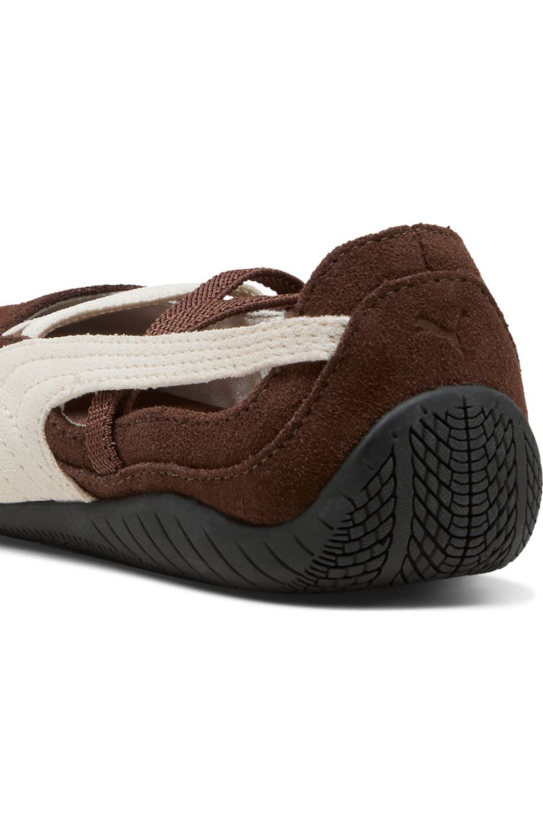 PUMA Kids' Speedcat Ballet Sneaker, Alternate, color, Chestnut Brown/ Warm White