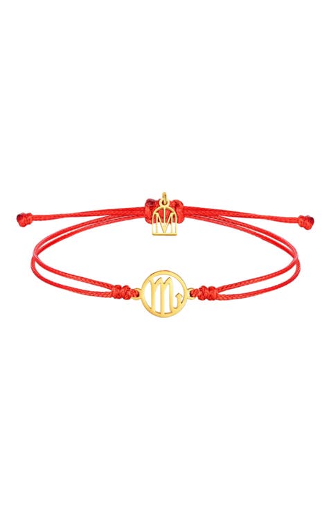 Zodiac Thread Bracelet